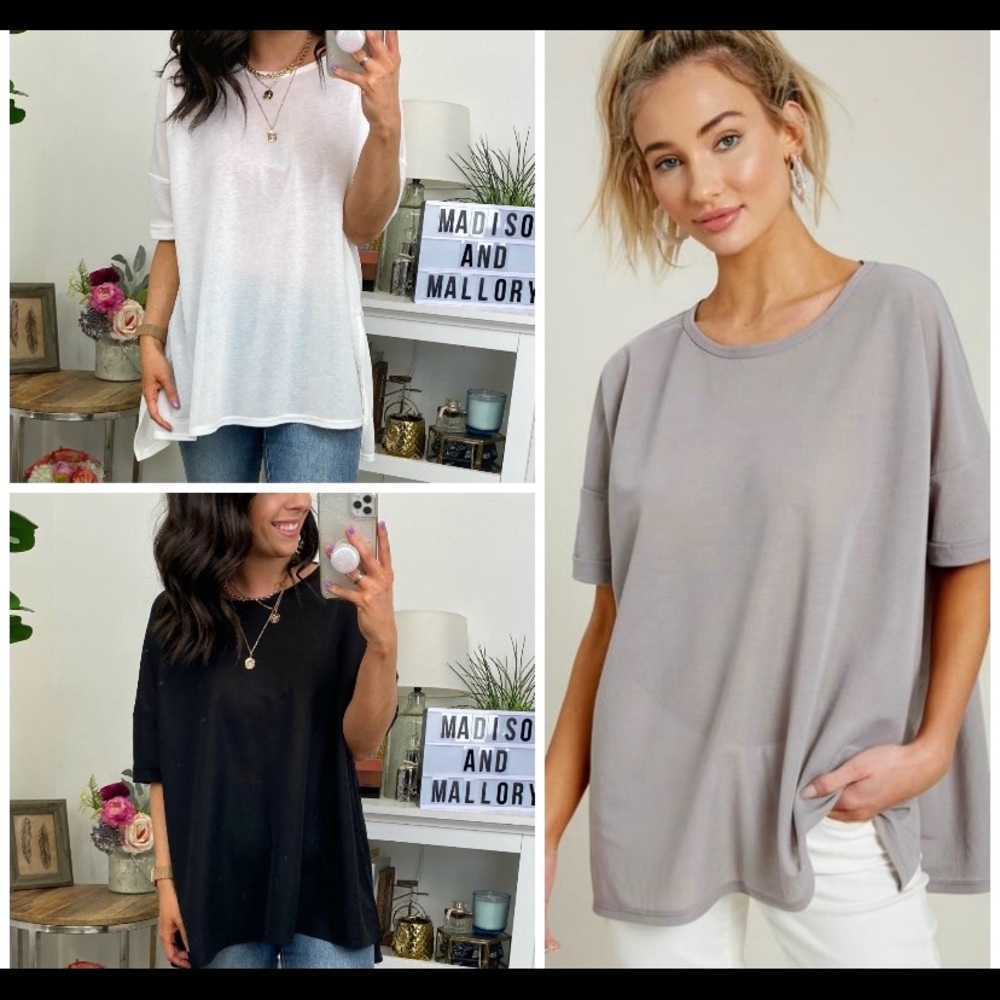 Oversized tee